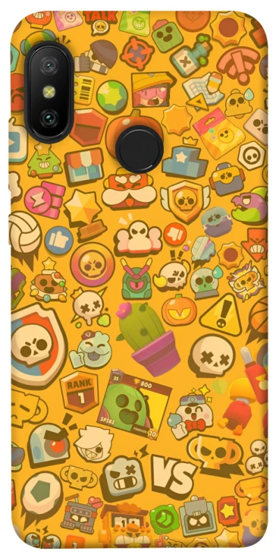 Чехол на Xiaomi Mi A2 Lite / Xiaomi Redmi 6 Pro Brawl Stars ver.6 фото 1 из 1