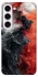 Чохол на Samsung Galaxy S23+ Black and Red фото 1 з 1