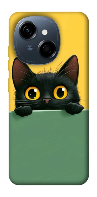 Чохол на TECNO Spark Go 1 Black cat v2 фото 1 з 1