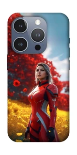 Чехол на Apple iPhone 16 Pro Cyber space girl ver.5 фото 1 из 1