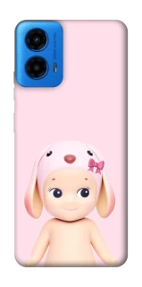 Чехол на Motorola Moto G45 Pink Ribbon Hop фото 1 из 1