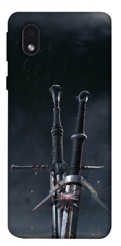 Чехол на Samsung Galaxy M01 Core / A01 Core Мечи Ведьмака фото 1 из 1
