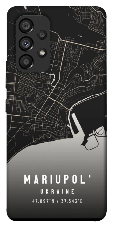 Чохол на Samsung Galaxy A53 5G Mariupol map фото 1 з 1