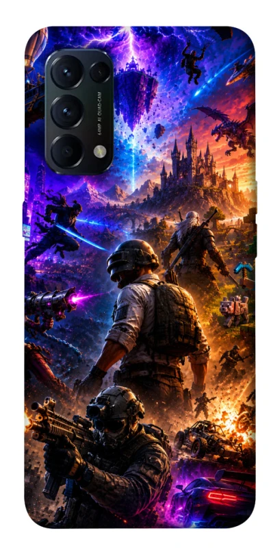 Чохол на Oppo Reno 5 4G My Games фото 1 з 1