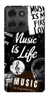 Чохол на Motorola Moto G75 Music is Life фото 1 з 1