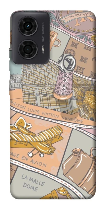 Чехол на Motorola Moto G24 Fashion collage ver.2 фото 1 из 1