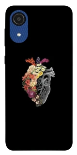 Чохол на Samsung Galaxy A03 Core Heart with flowers фото 1 Чохол на Samsung Galaxy A03 Core Heart with flowers фото 1 з 1