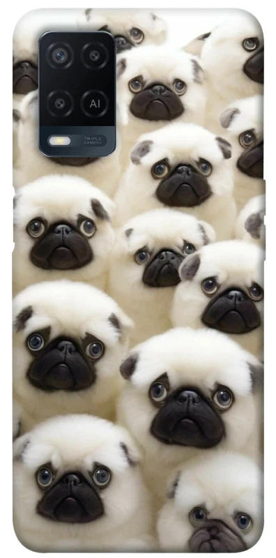 Чохол на Oppo A54 4G Doggy Pug Love фото 1 з 1
