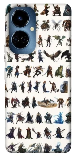 Чехол на TECNO Camon 19 Pro Character Selection фото 1 из 1