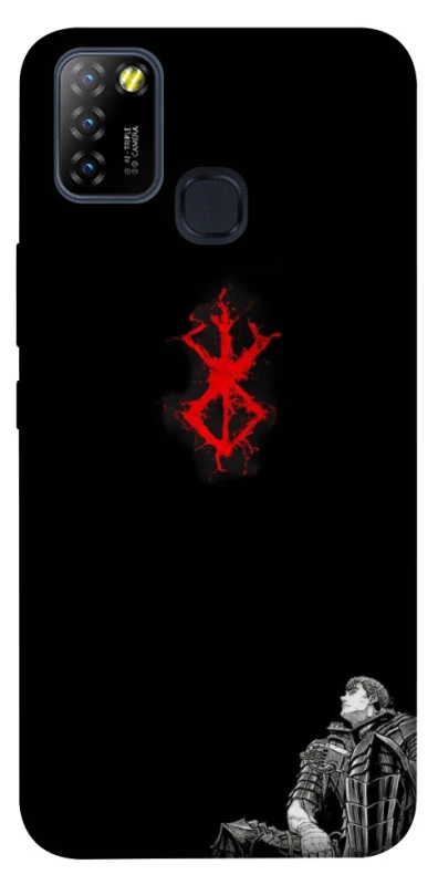 Чохол на Infinix Hot 10 Lite berserk black фото 1 з 1