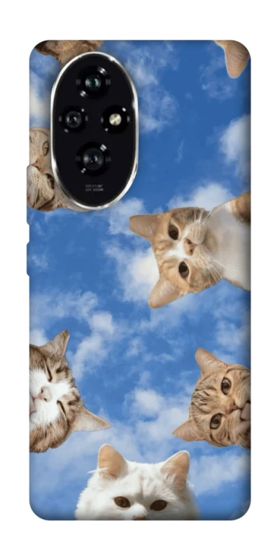 Чохол на Honor 200 Сats фото 1 з 1