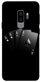 Чохол на Samsung Galaxy S9+ Black Cards фото 1 з 1