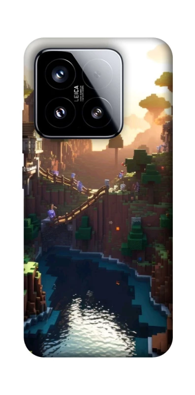 Чехол на Xiaomi 15 Minecraft sunset фото 1 из 1