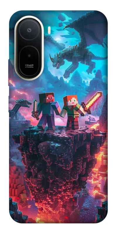 Чохол на Xiaomi Redmi A7 Pro 4G Minecraft v3 фото 2 з 2