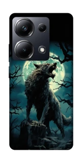 Чехол на Xiaomi Poco M6 Pro 4G Волк под луной фото 1 из 1