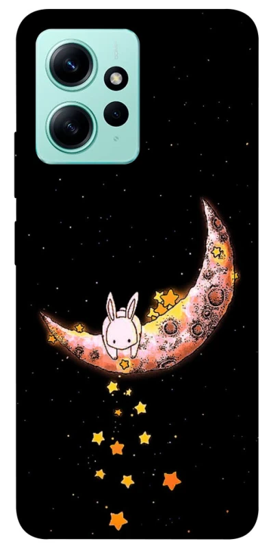 Чохол на Xiaomi Redmi Note 12 4G Moon rabbit фото 1 з 1