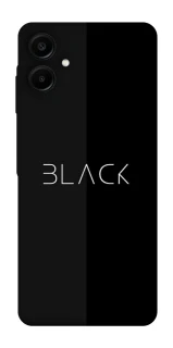 Чехол на Samsung Galaxy A07 Black фото 1 из 1