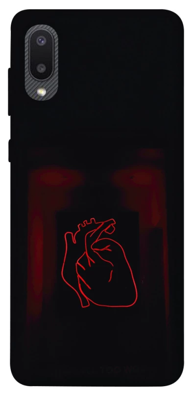Чехол на Samsung Galaxy A02 Красное сердце фото 1 из 1