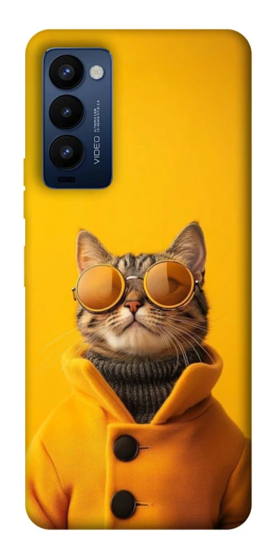 Чехол на TECNO Camon 18 Pro Yellow Glasses фото 1 из 1