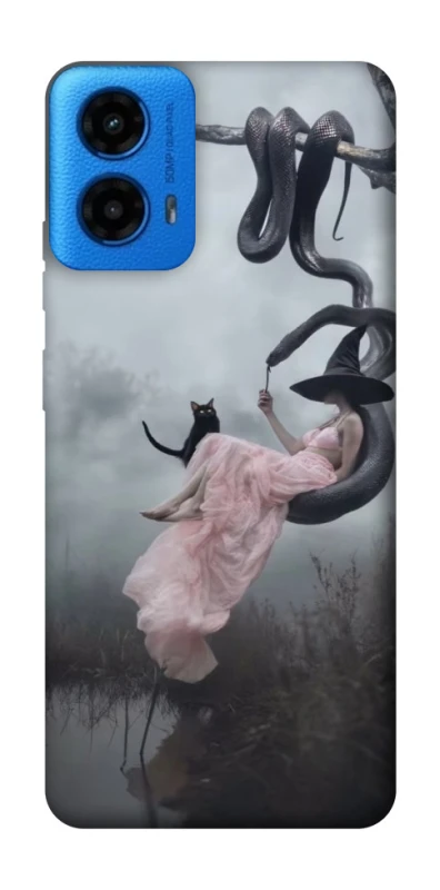 Чохол на Motorola Moto G45 Halloween Witch ver.5 фото 1 з 1