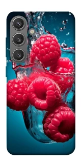 Чохол на Samsung Galaxy S24 Малинка у воді фото 1 з 1
