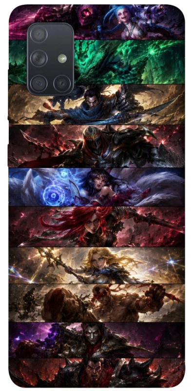 Чохол на Samsung Galaxy A71 League of Legends фото 1 з 1