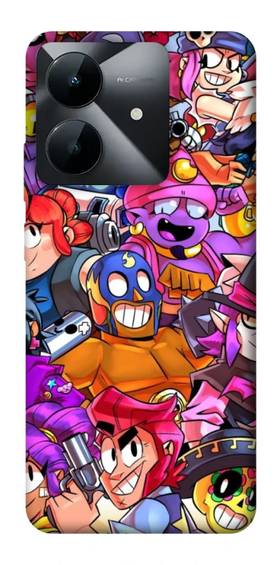 Чехол на Realme Note 60x Brawl Stars ver.9 фото 1 из 1