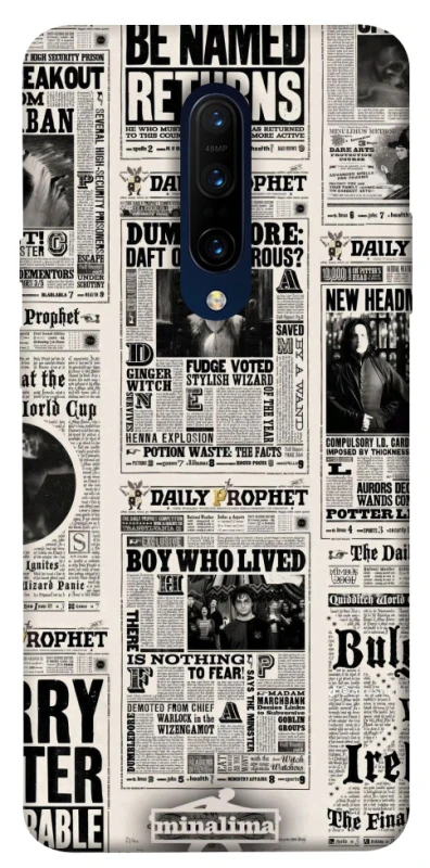 Чохол на OnePlus 7 Pro Harry Potter newspaper фото 1 з 1