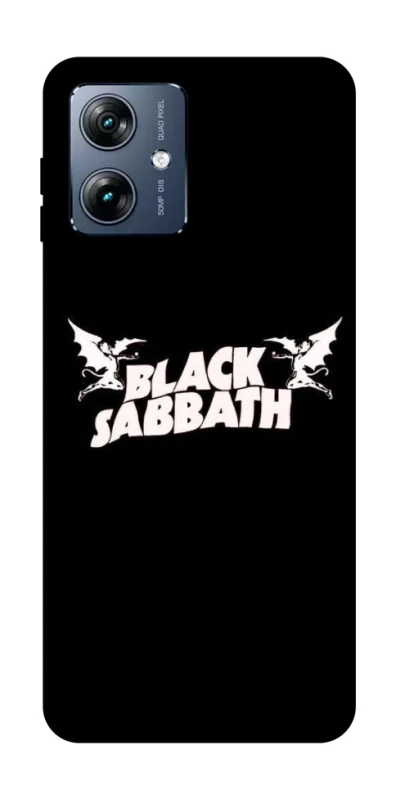 Чехол на Motorola Moto G54 Power Black Sabbath logo ver.2 фото 1 из 1