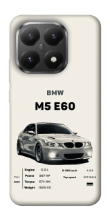 Чохол на Xiaomi 15T BMW M5 E60 фото 1 з 1