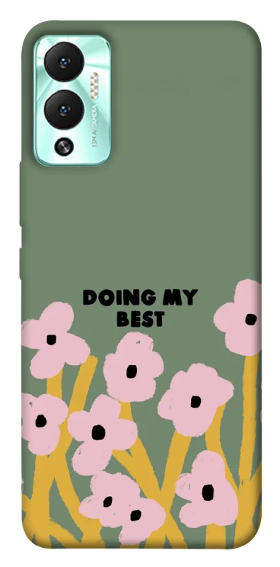 Чехол на Infinix Hot 12 Play Doing my best фото 1 из 1