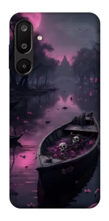 Чехол на Samsung Galaxy M16 5G Boat and flamingo фото 1 из 1