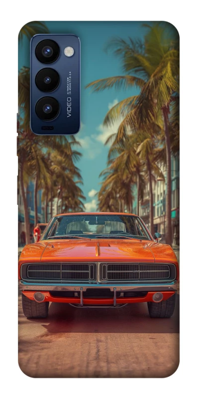 Чехол на TECNO Camon 18 Pro Tropical car фото 1 из 1