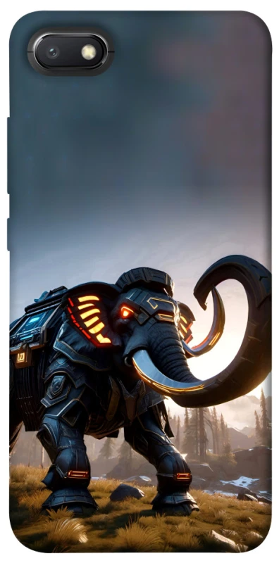 Чохол на Xiaomi Redmi 6A Cyber ​​elephant фото 1 з 1
