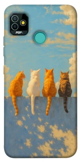 Чехол на TECNO POP 5 cats on wall фото 1 Чехол на TECNO POP 5 cats on wall фото 1 из 1