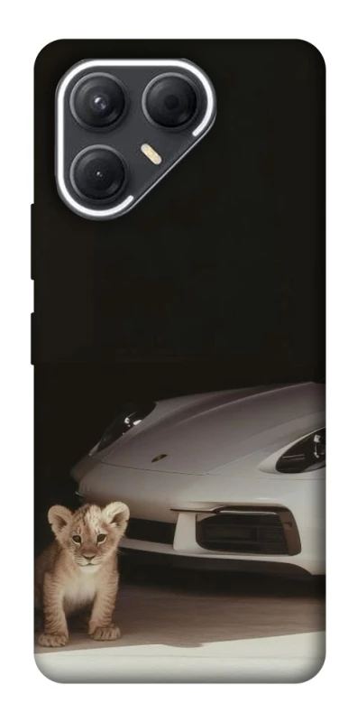 Чехол на TECNO Pova 7 Porsche white фото 1 из 1