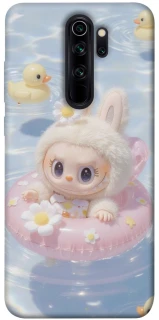 Чехол на Xiaomi Redmi Note 8 Pro Labubu swimming фото 1 из 1