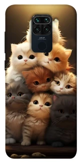 Чохол на Xiaomi Redmi Note 9 / Redmi 10X Чохол Kittie Love v2 фото 1 з 1