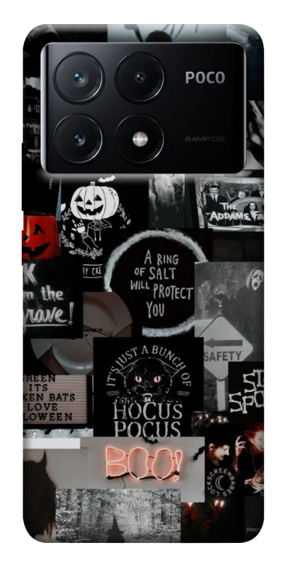 Чехол на Xiaomi Poco X6 Halloween aesthetics ver.3 фото 1 из 1