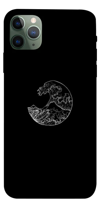 Чохол на Apple iPhone 11 Pro Max (6.5") Black tsunami фото 1 з 1