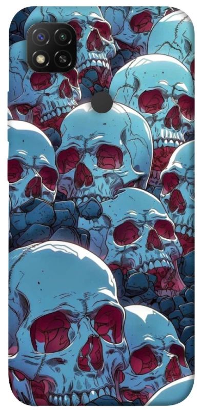 Чехол на Xiaomi Redmi 9C Skulls v2 фото 1 из 1