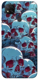 Чохол на Xiaomi Redmi 9C Skulls v2 фото 1 з 1
