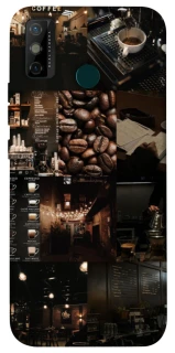 Чохол на TECNO Spark 6 Go Coffee collage ver.1 фото 1 з 1