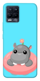 Чехол на Realme 8 Adopt Me Hippo Floatie фото 1 из 1