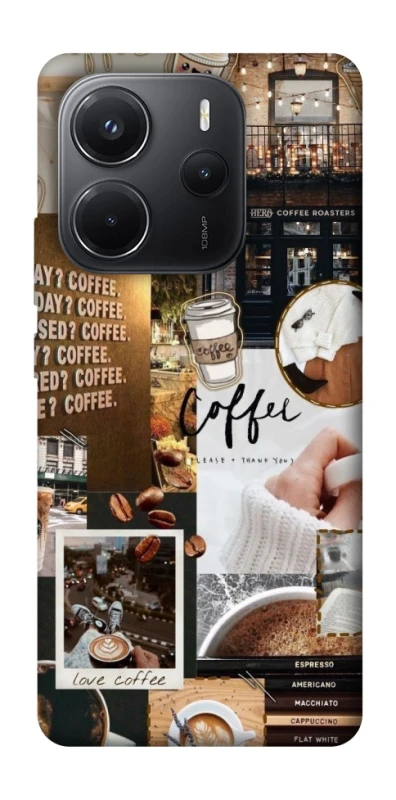 Чохол на Xiaomi Redmi Note 14 4G (Int. version) Coffee vibes фото 1 з 1