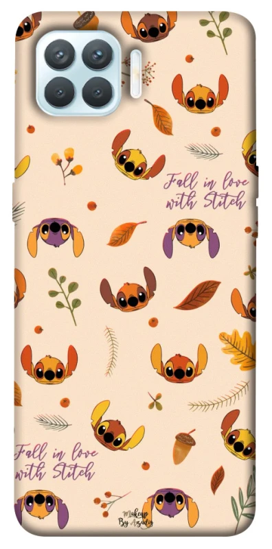 Чохол на Oppo F17 Pro Fall in love with Stitch фото 1 з 1