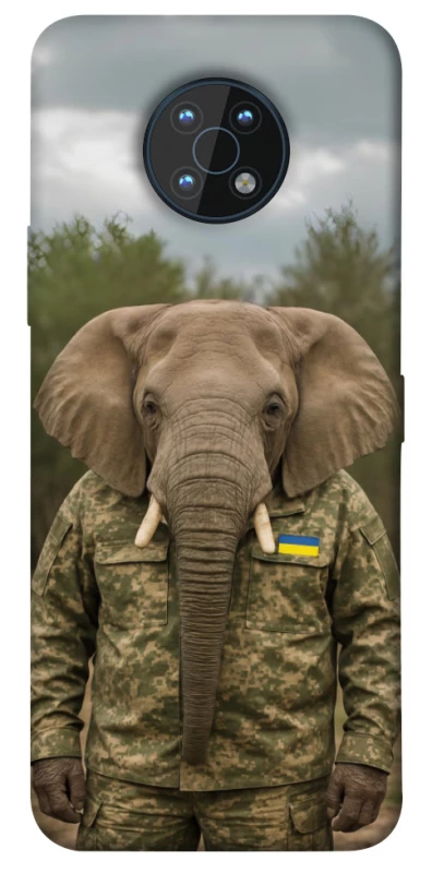 Чехол на Nokia G50 Слон защитник фото 1 из 1