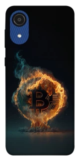 Чехол на Samsung Galaxy A03 Core Fire Bitcoin фото 1 Чехол на Samsung Galaxy A03 Core Fire Bitcoin фото 1 из 1