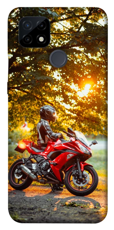 Чехол на Realme C21 Лучи заката фото 1 из 1