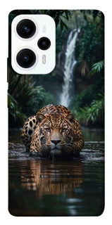Чехол на Xiaomi Poco F5 / Note 12 Turbo Leopard in water фото 1 из 1